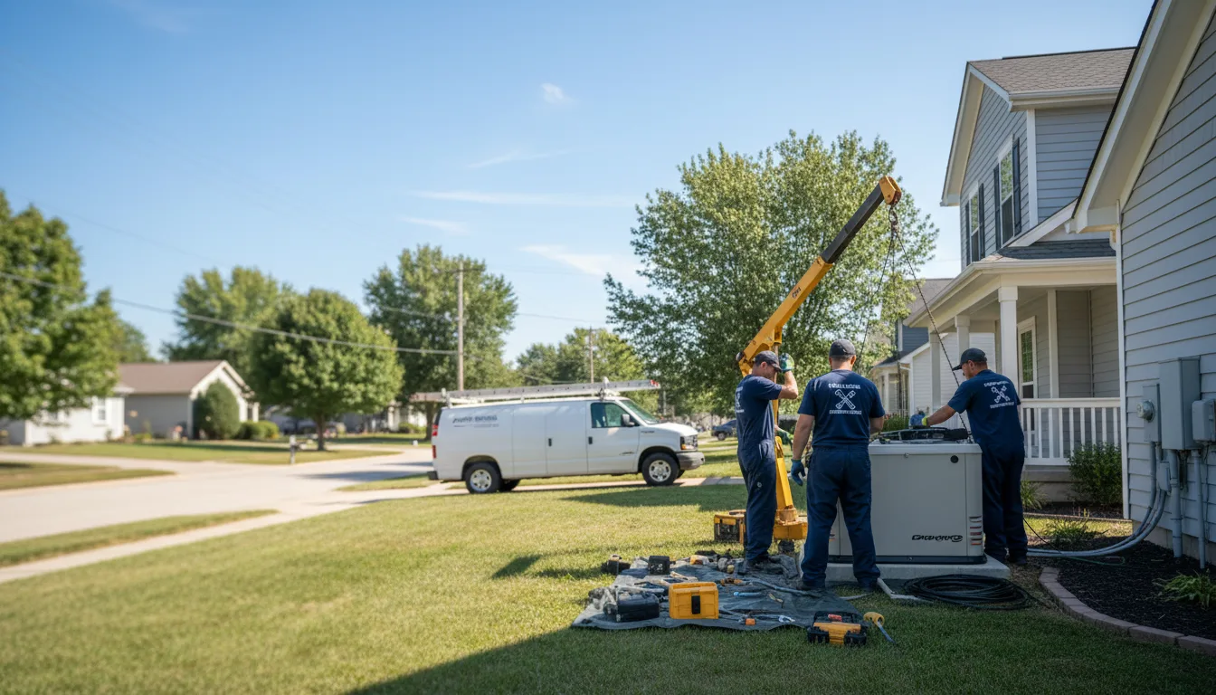 Generator Installation in Kingston, IL near me